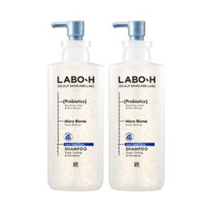 라보에이치 두피강화 클리닉 쿨링 노세범 샴푸 400ml 2개
