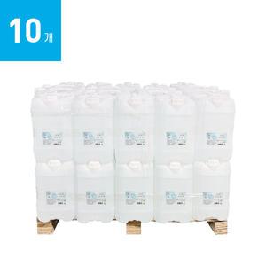 조이수 3차 정제수 증류수 20리터 10개 지게차 배터리 화장품 의료용 가습기 냉각수