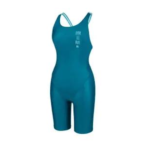 [레노마수영복](하남점) 폴리백 브라켑  무상증정여성 로고 X백 3부 반신수영복 딥그린 RN-LF2C803-DN