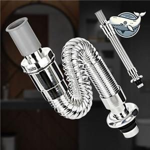 [기타]세면대 교체용 원터치 배수관 주름관 아이트랩 (WFGRHNR)