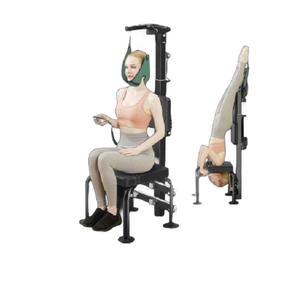 전동 목 견인기 일자목 넥가드 거북목 가정용 운동 의자 경추 훈련