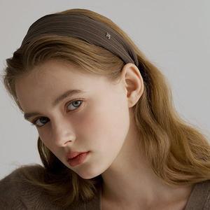 [장폴클라리쎄]플리츠 와이드 헤어밴드 JP-25-008HB