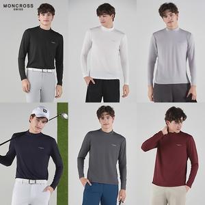 [쇼핑엔티 독점] 몽크로스 25SS 기능성 에어쿨핏 티셔츠 6종 세트, 남성