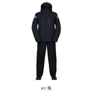 다이와 DW-3423 레인 맥스 하이퍼 하이 로프트 겨울 정장(블랙)