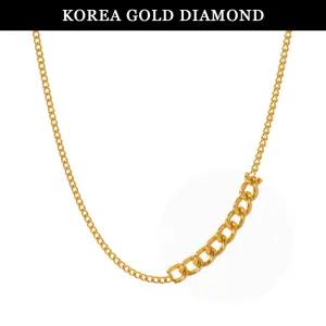[한국금다이아몬드] 순금 목걸이 24k 금 여자 일반 체인 7.5g