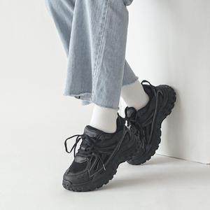 카리아 어글리 키높이 메쉬 쿠션 운동화 5cm