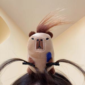 카피바라 머리띠 쿼카 라따뚜이 머리핀 웃긴 재밌는 귀여운 쓸없선 쓸모있는 킹받는 선물