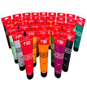 (30색중 택1) 티티 대용량 아크릴 물감 220ml, 선명한물감