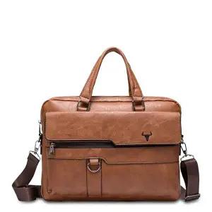 서류 휴대용 가방 남성용 직장인 가방-WFGNZVU