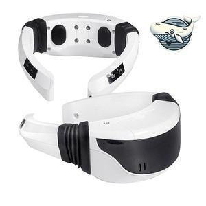 저주파 목안마 패드 편안한 목마사지기 휴대용 (WFHKIZU)