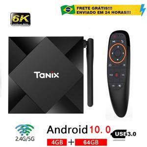 알루미늄탑박스 Tanix TX6S 안드로이드 10 TV 박스 4GB RAM 32G 64GB ROM Allwinner H616 쿼드코어 6K 4K 5G 듀얼 와이파이 미디어 플레이어 Tvbox 2G8G