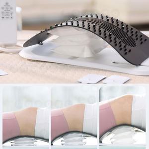 코어 자동 스트레처 올리고 EMS 마사지 패드 허리 목 경추 C커브 스트레칭 맥켄지 신전운동