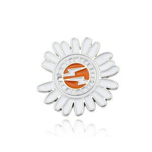 평화의 상징 데이지 뱃지 감성브로치 패션 포인트 악세사리 썬더