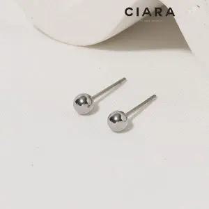 [하프클럽/]CIARA mono 써지컬스틸 Bronx 큐티스피어 심플 귀걸이