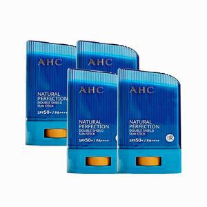 AHC 내추럴 퍼펙션 더블 쉴드 선스틱 14g (SPF 50+) 파랑색 4개