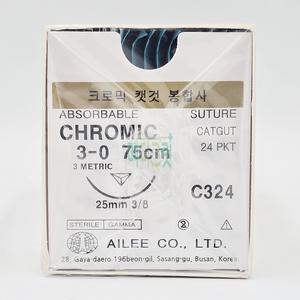 아이리 봉합사 크로믹 3-0 C324 / AILEE Chromic