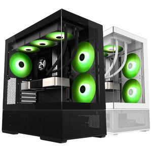 라이젠7 9800X3D_반본체 내장그래픽 컴퓨터본체 (프리플로우 PRE DIY KIT X7X3D_WL) AMD 게이밍컴퓨터 조립PC