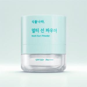 식물나라 멀티 선 파우더 4g, SPF50+ PA++++