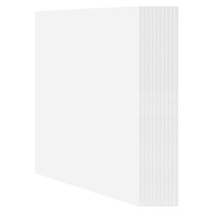 매트 보드 센터, 폼 코어 백킹 25개 팩 1/8인치(11x14, 흰색)