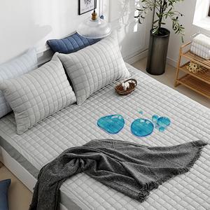 침대방수패드 국산 슈퍼싱글 퀸 그레이 시트 매트커버 밴드형