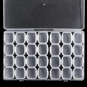 미니 뚜껑 케이스 칸정리 수납통 개별 반짝이 파우더 보관통