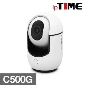 IPTIME C500G IP카메라 500만화소 홈CCTV 양방향 음성대화 PT컨트롤 120도 화각 야간조명 감지영역설정 가능