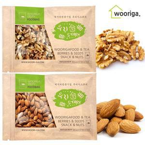 [우리가스토리]호두 1kg + 구운아몬드 1kg 견과류 견과