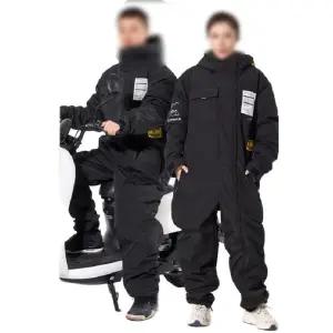 오토바이 방한복 라이더 겨울 작업복 일체형 스즈키 우주복