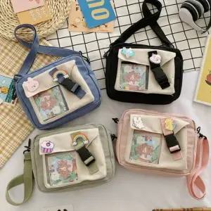 [지우프랜즈] NEW 가로 투명 크로스백 핸드폰가방 여아 남아 생일 크리스마스 어린이날 선물