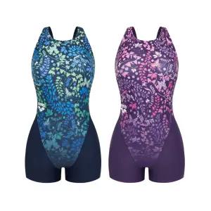 아레나 여성 플로리스트 2부 반신 U백 A5BL1LD38 수영복