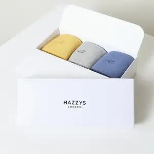 [AK분당점] [헤지스] 골지 3색 여성 중목 양말 3종 세트 HISS5E202G2