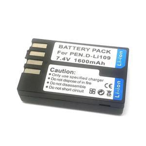 7.4V D-Li109 배터리 + 충전기 (펜탁스 KR K30 KS1 용)