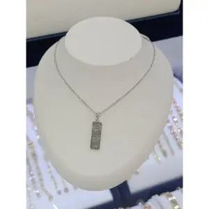 순은/전체실버925 골드바 펜던트 목걸이 12SV128386N