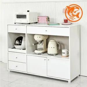 머신 정리대 커피 전자레인지 공간 절약 다기능 수납 주방 선반 정리