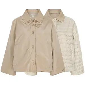 막스마라 25FW 베이지 밈마 리버시블 패딩 자켓 2525486021 MIMMA 001