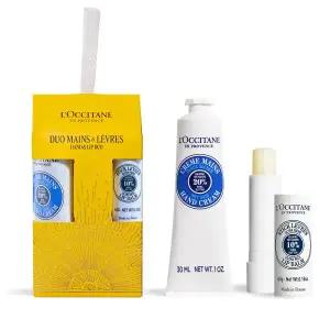 [록시땅](강남점)[기프트] 시어 버터 핸드크림 & 스틱 립 밤 듀오