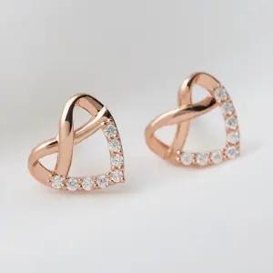 [BZFK2167_58]핀 라인 일자침 귀걸이선물 귀걸이 14K