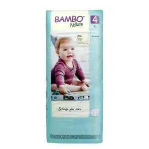 밤보네이처 밤보그린 기저귀 밴드형 4단계 대형 공용 48매 (대용량)