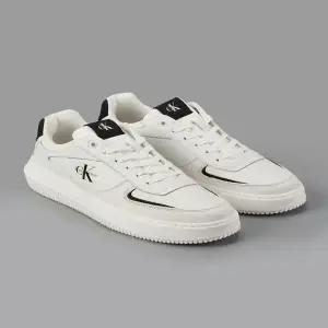 [캘빈클라인진] (YM01426-01W) 남성 말모메타 컵솔 레더 스니커즈