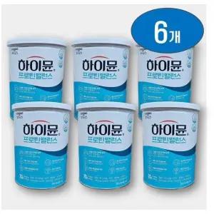 [하이뮨] 하이뮨 프로틴 밸런스 단백질 보충제 파우더 304g x 6개