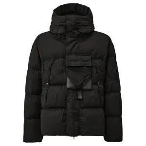 내일도착(전사이즈) 25FW  에코 크롬R 믹스 렌즈 후드 패딩 블랙 19CMOW013A 006369