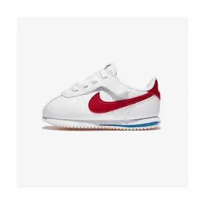 나이키 코르테즈 이지온 보이토들러 유아 어린이 운동화 화이트 레드 키즈 아기 신발