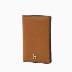 [NS홈쇼핑][헤지스ACC] HIHO5F135W2 브라운 단색 소가죽 카드지갑[35462825]