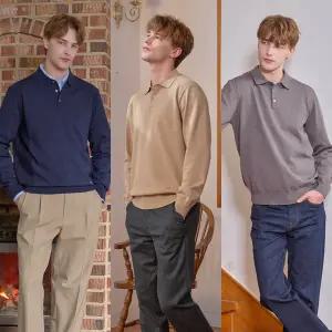 워모 25FW 베이직 카라 니트 3종