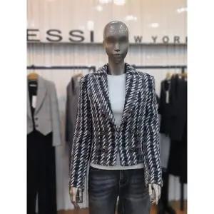 제시뉴욕 세이브존05 체크 테일러드 숏재킷 JDA-SZNSJL1370ML