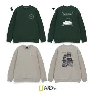 [내셔널지오그래픽키즈]K254USW210 어드벤처 백그래픽 맨투맨 키즈 티셔츠_s