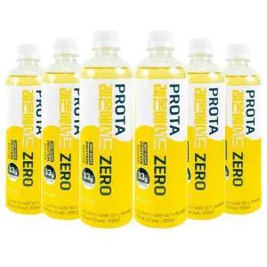 이롬 프로타 프로틴워터 고함량 단백질 필수아미노산 함유 레몬에이드 500ml x12개