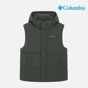 [컬럼비아]유니 패딩 베스트_카키 (C64-YUD328)