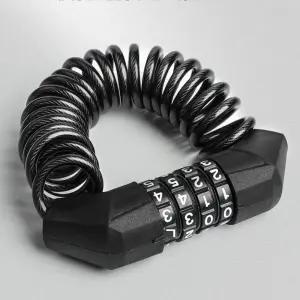 자전거 와이어락 비밀번호 번호 열쇠 휴대용 자물쇠 자전거열쇠