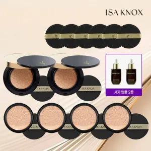 이자녹스 듀얼커버 쿠션 시즌2 프리미엄구성 (본품2+리필4+퍼프6+앰플2)